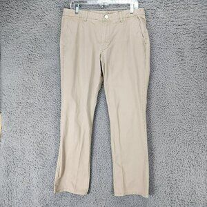 Bonobos Pants Mens 34x30 Tan Cotton Mid Rise Slim Fit Golf